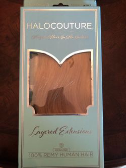 Halocouture blonde Layered extensions Never worn