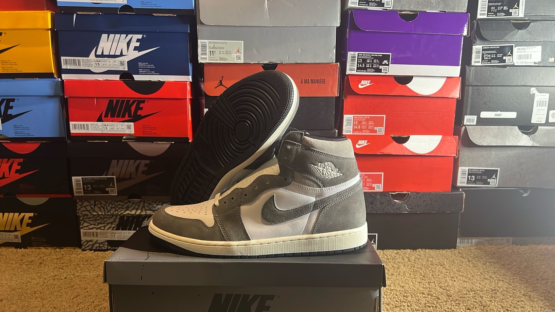 Jordan 1’s / Wolf Grey / Size 13m 