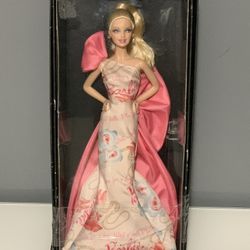 MATTEL AVON EXCLUSIVE CAUCASIAN ROSE SPLENDOR BARBIE DOLL