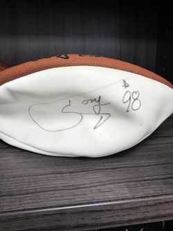 Sony Michel Signed.
