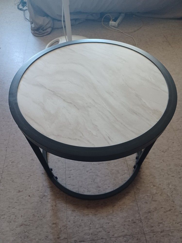 Marble Simulate Coffee Living Room,like New Only Pick Up