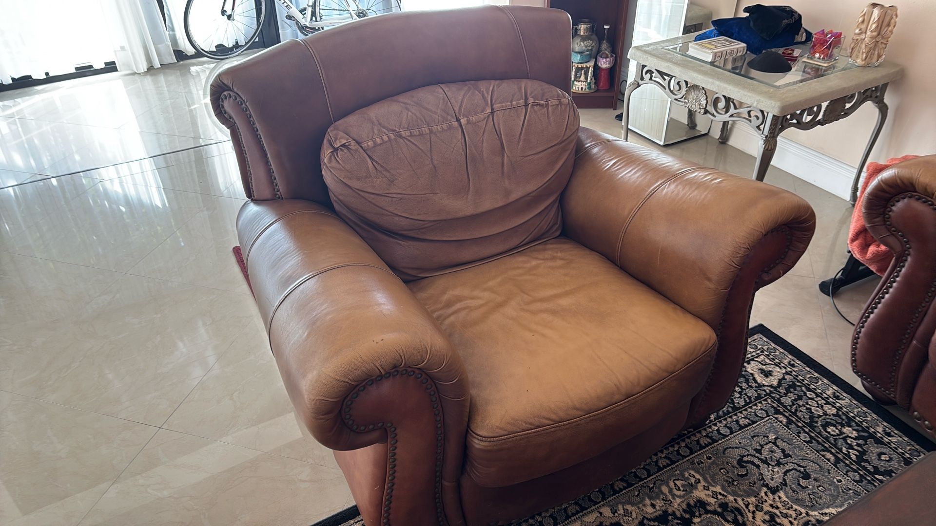 Sofa , Chair , Table