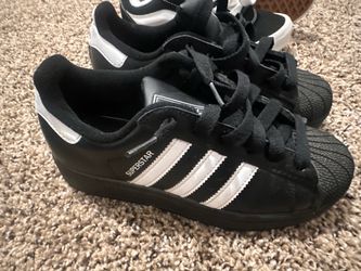Adidas Superstar Sneakers Black and White