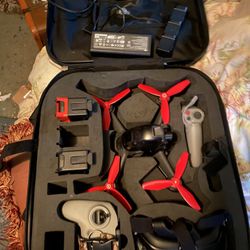 DJI Fpv With Motion Controller And 2 Batteries  