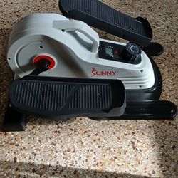 Sunny Smart Under Desk Mini Elliptical Exercise Trainer