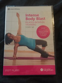 Intense body blast Pilates interval training 3 DVD set