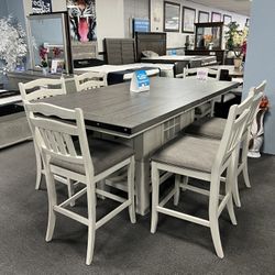 7PC Counter Height Dining Table Set 💥SALE💥