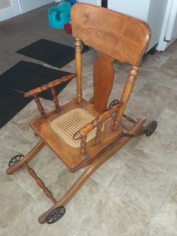 High chair from 1900s