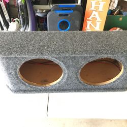 Dual box for 10” speakers