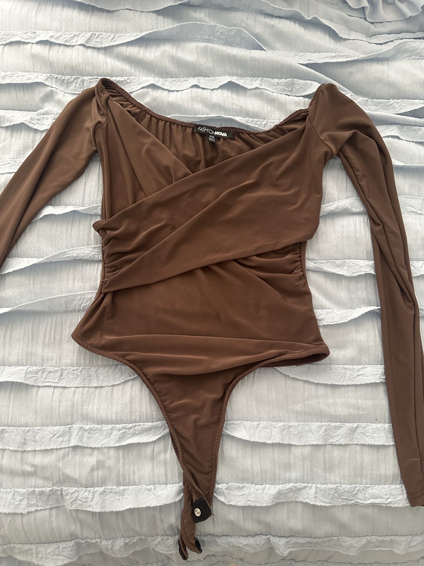 Brown Bodysuit
