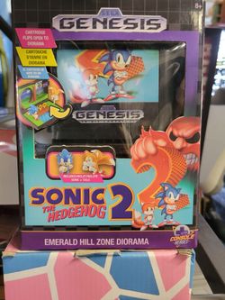 Sonic the Hedgehog 2 Emerald Hill Zone Diorama Set Brand new.