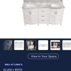 60” Bathroom Vanity 