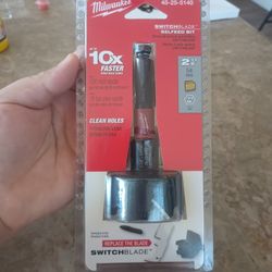 Milwaukee 48-25-5140 2-1/8-Inch Switchblade Selfeed Bit