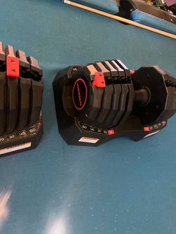 Weider Select-A-Weight Adjustable Dumbbells (50 lbs) - Excellent Condition 225 obo