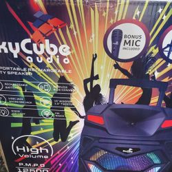 New Bluetooth Speaker Rechargeable 15"