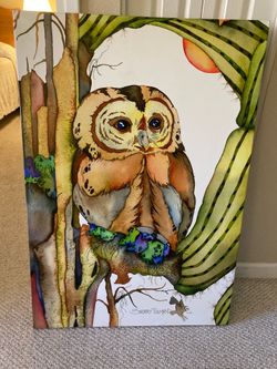 36 X  52 watercolor by Sherry Tolman
