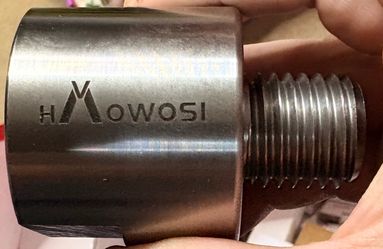 New HAowosi lathe headstock spindle adapter