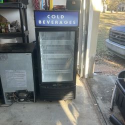 Store Front Drink Fridge 