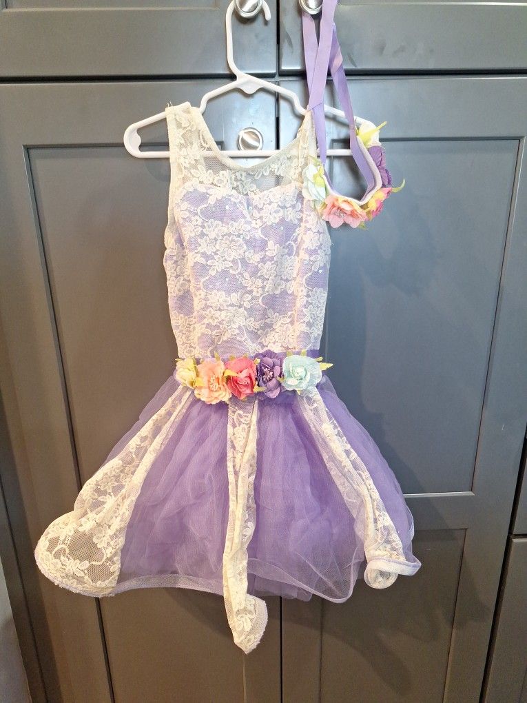 Girls Figure Skating  Outfit