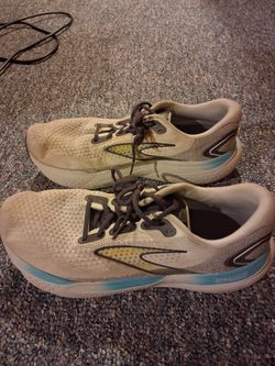 Brooks Glycerin 21 Men's Size 13 Medium (D) Running Shoes Gray, 1104191D184