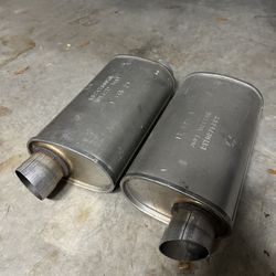 OEM Dodge Charger Mid Mufflers