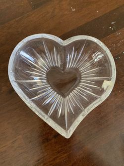 Heart shaped dish
