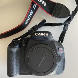 Canon Digital Camera Body And Strap Only DSLR Amazon Return 