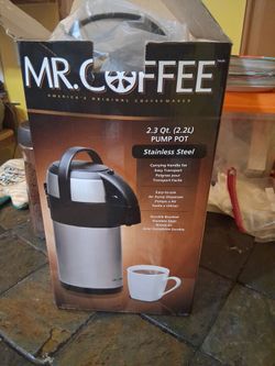 Mr Coffee 2.3  pump pot
