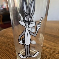Vintage 1973 “Bugs Bunny” Pepsi Collector Series Drinking Glass Looney Tunes
