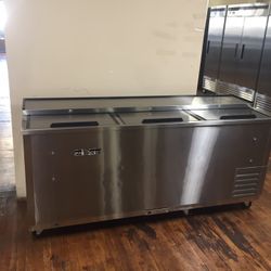 80” Beer Bottle Cooler Bar Refrigerator Fridge