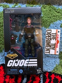 G.I. Joe Classified Series Nightforce Psych-Out Figure WALMART EXCLUSIVE