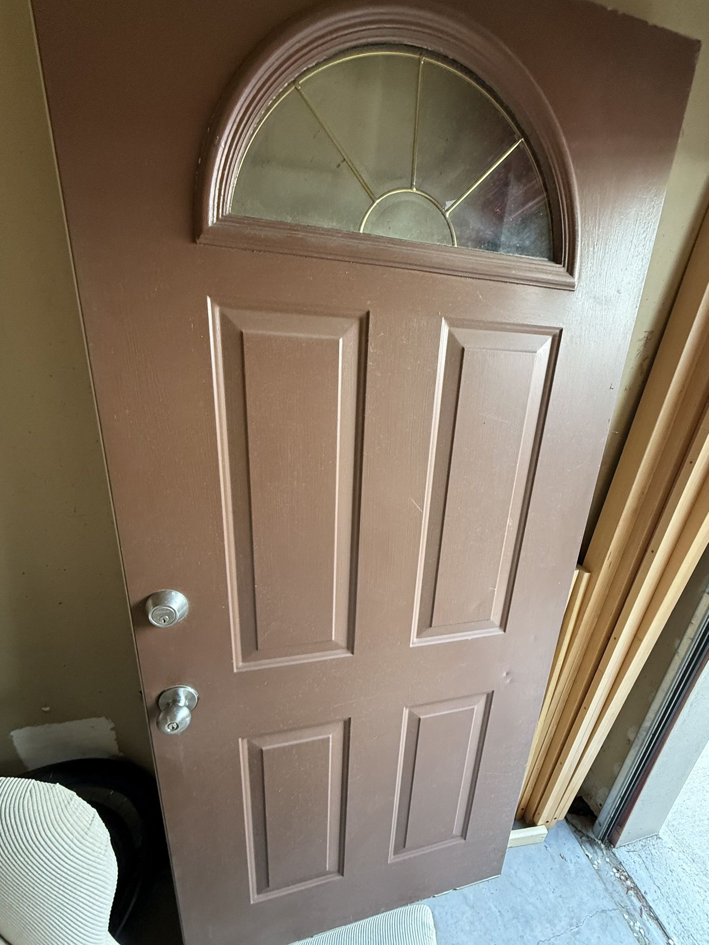 Brown Door 