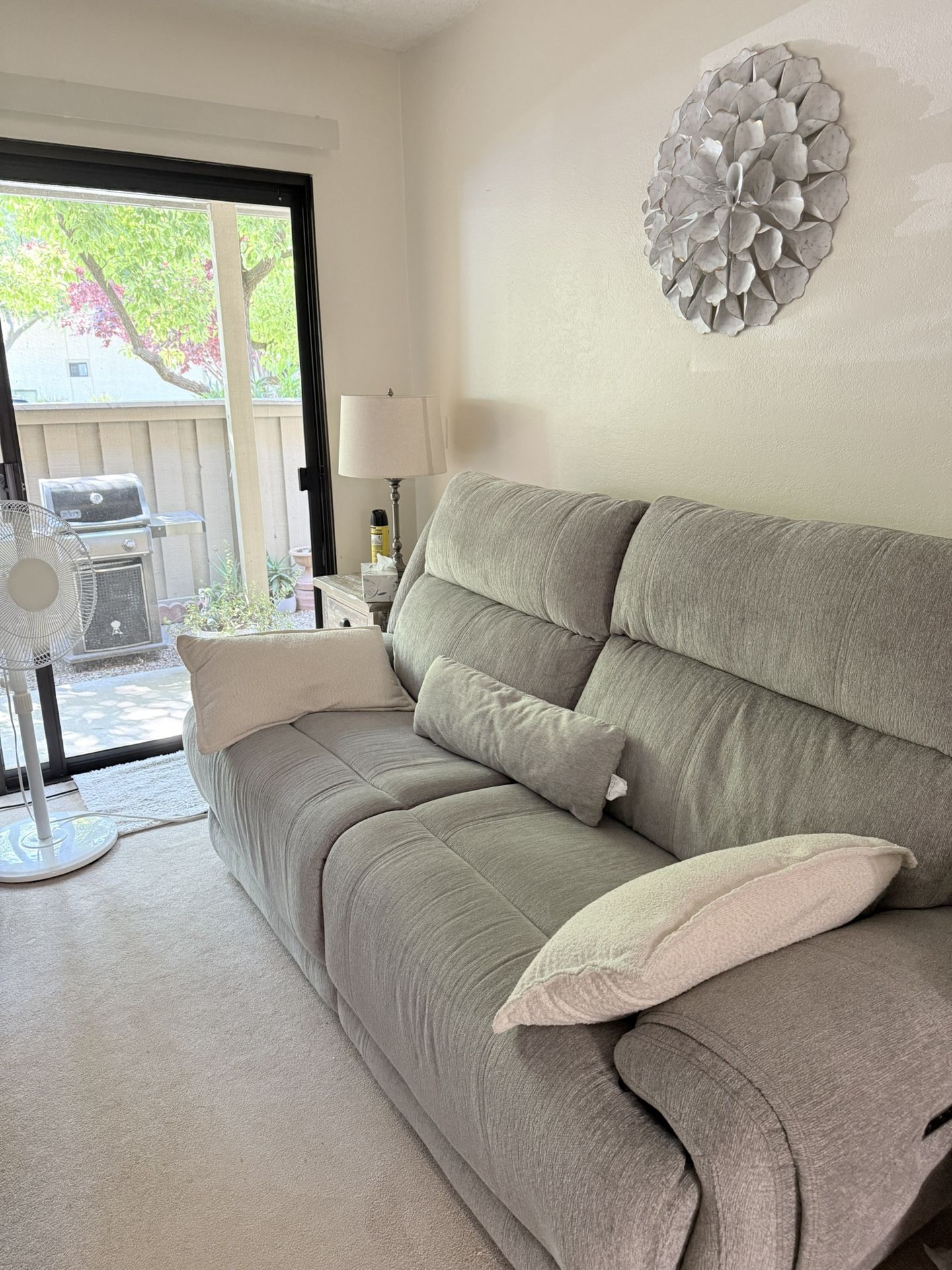 Like New Recliner Couch Living Spaces