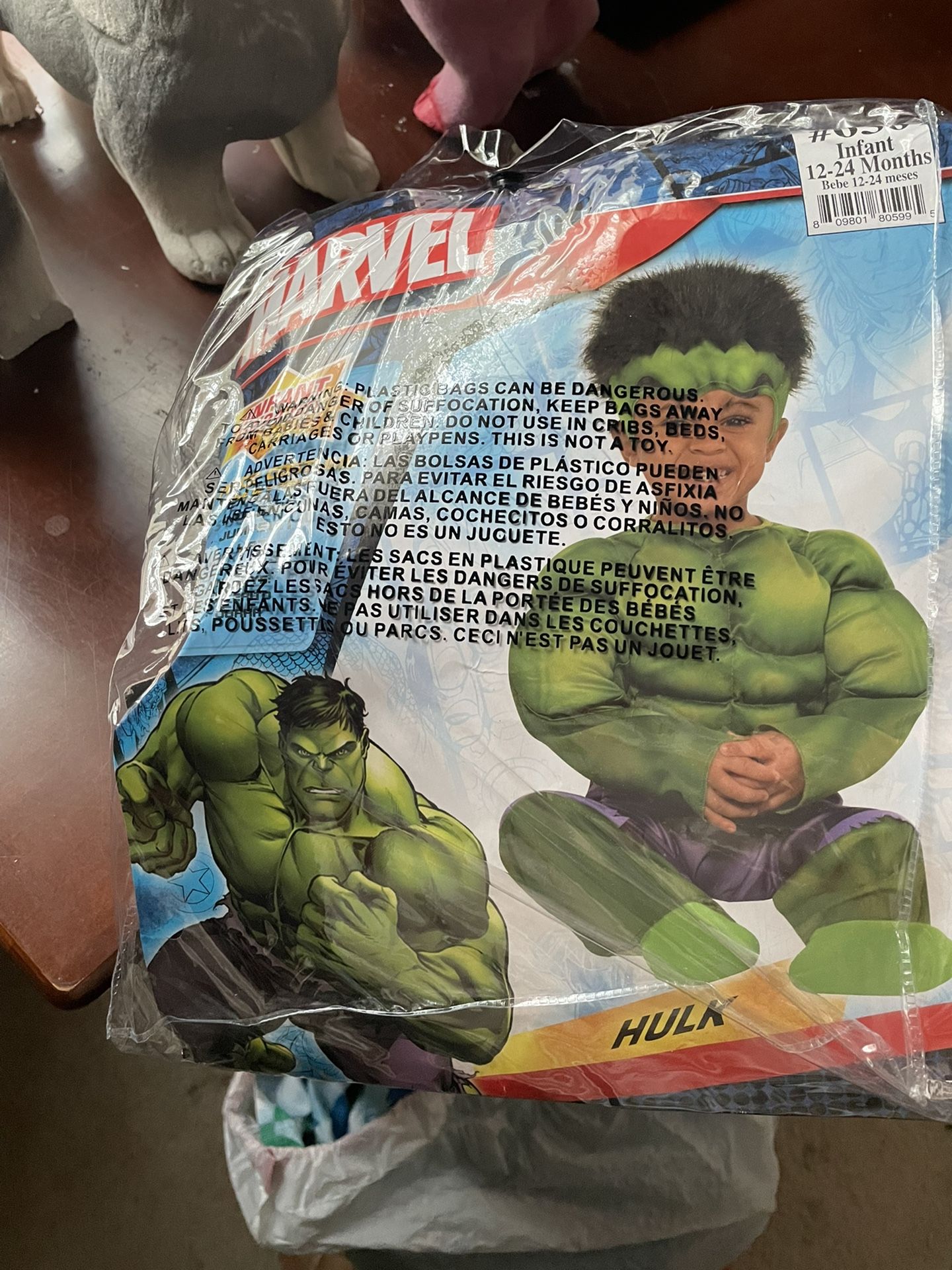 Hulk costume 