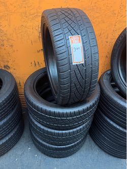 255/45R20 Continental Extreme Contact Full Set of 4 Tires