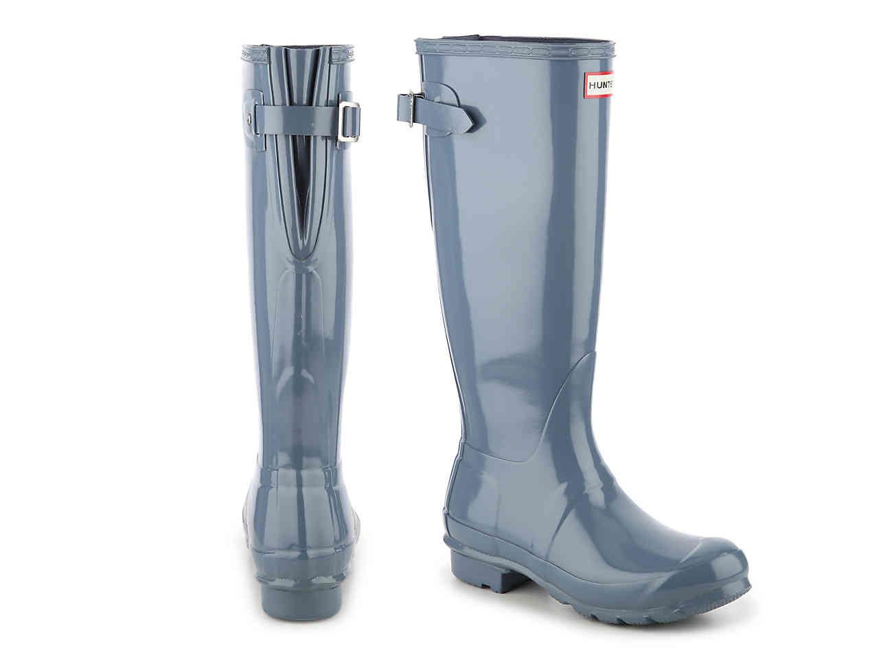 Size 11 Grey Hunter Rain Boots