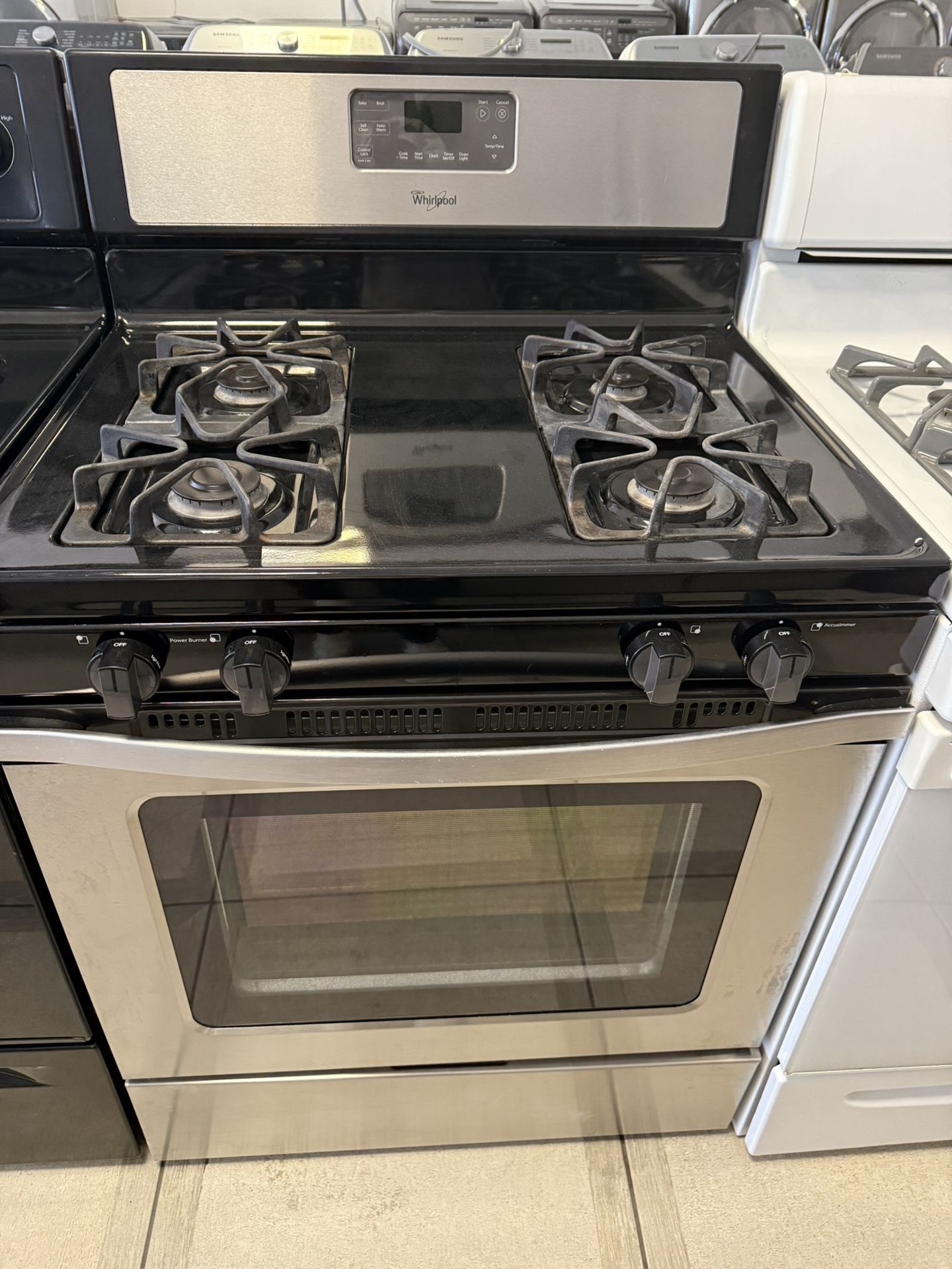 Whirlpool Gas Range Stove