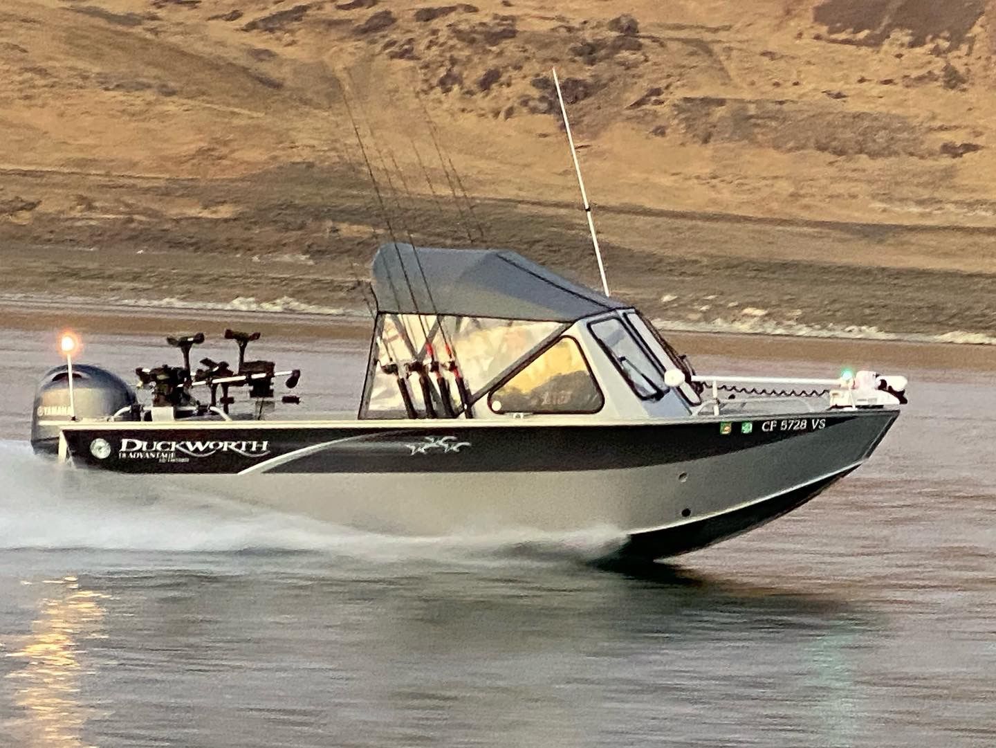 Duckworth Aluminum Fishing Boat 