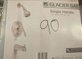 Glacier Bay Builder Shower & Tub Faucet In Brushed Nickel