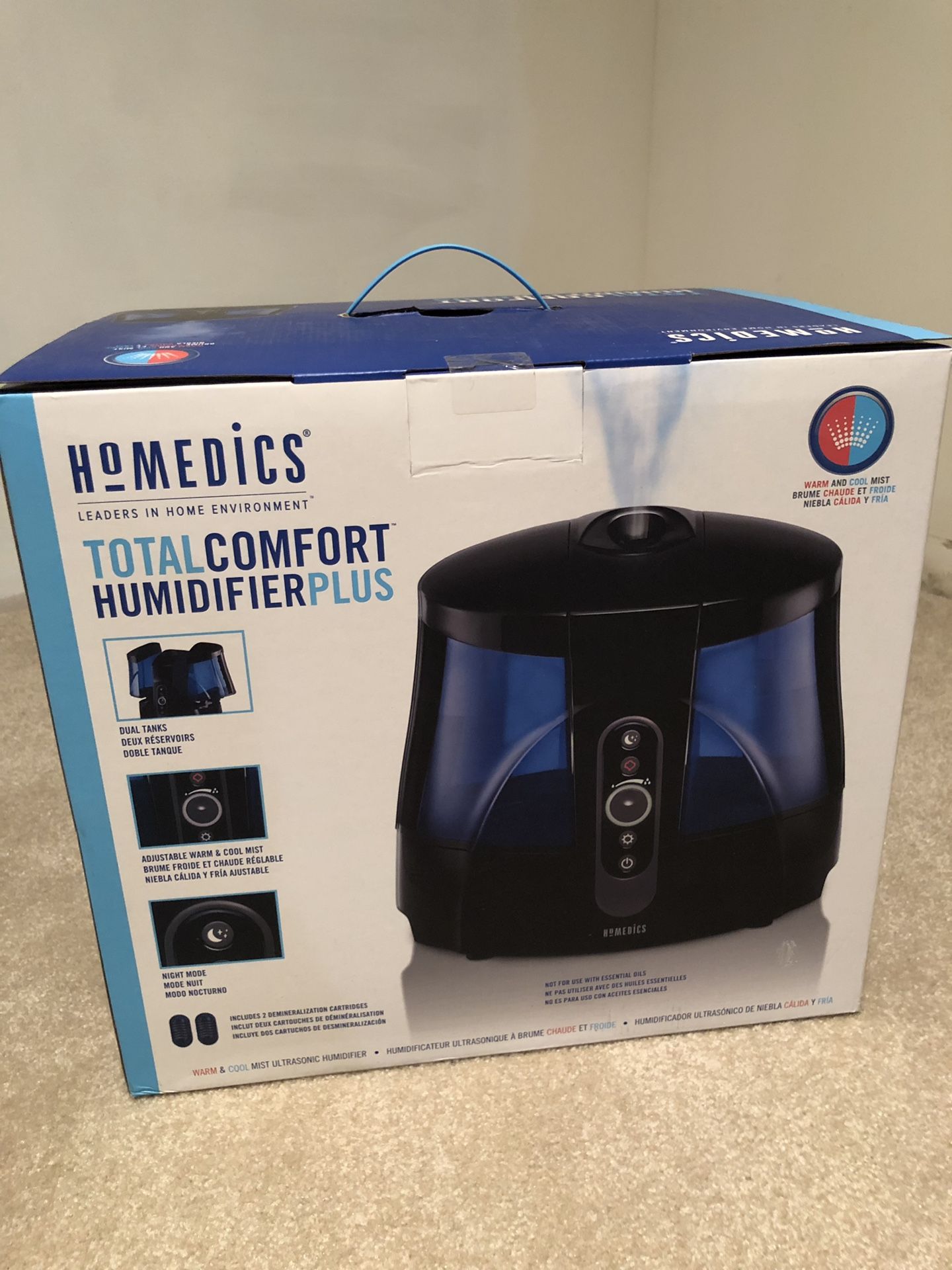 HoMedics TotalComfort Humidifier Plus