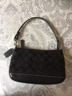 Authentic Coach black purse
