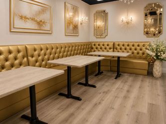 Restaurant Booth Seating | Booths para Restaurante – Custom Made