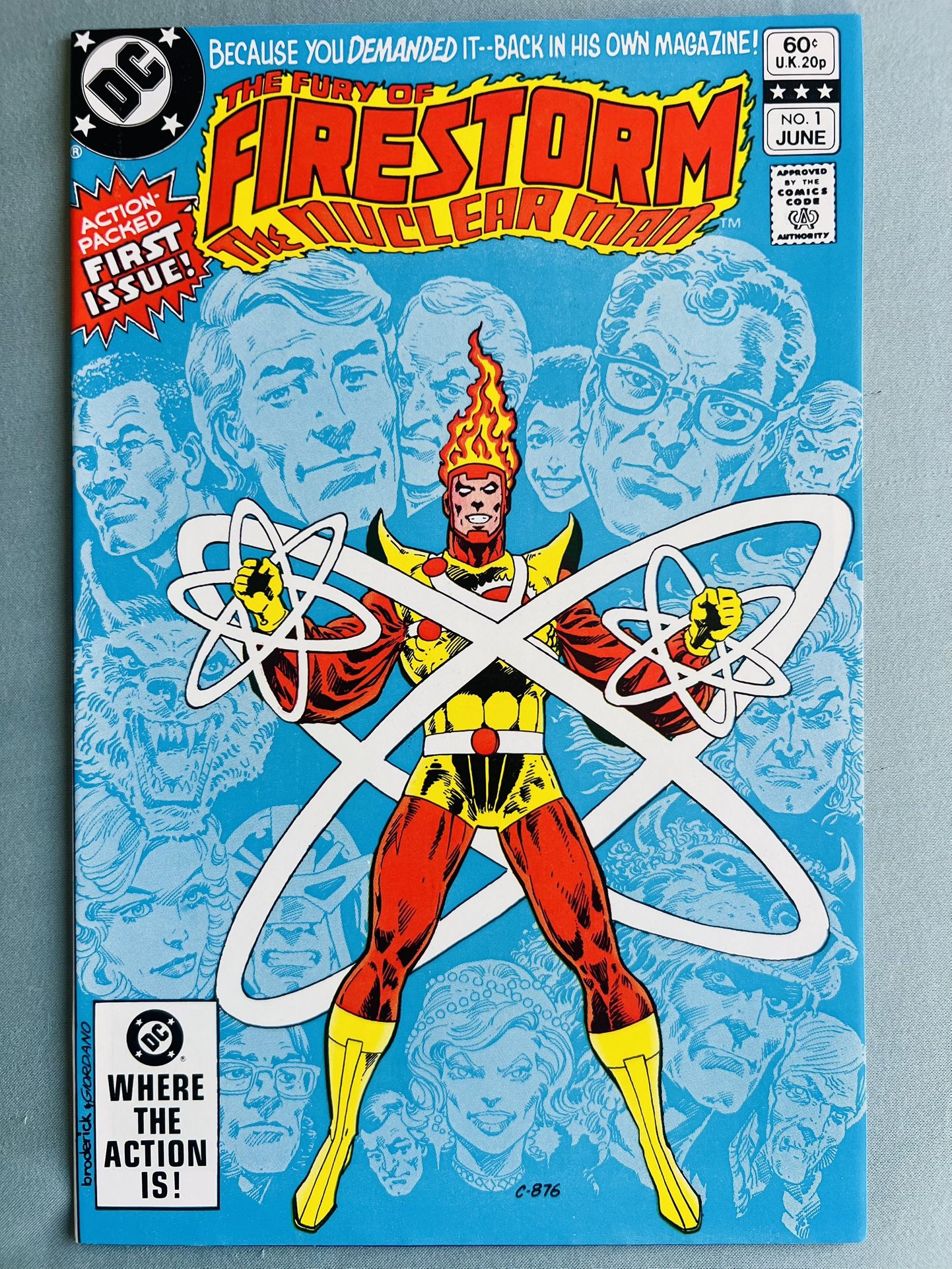 The Fury of Firestorm The nuclear Man #1 (1982 DC) Key Issue NM!!