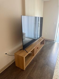 80 inch entertainment center and 75 inch tv