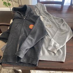 Surfride And Santa Cruz Sweatshirts - Adult Large 