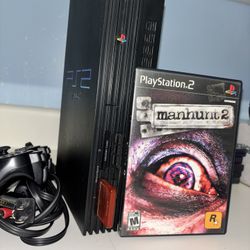 Ps2 Console With Manhunt 2 
