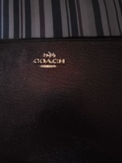 Coach womans small wrist purse
