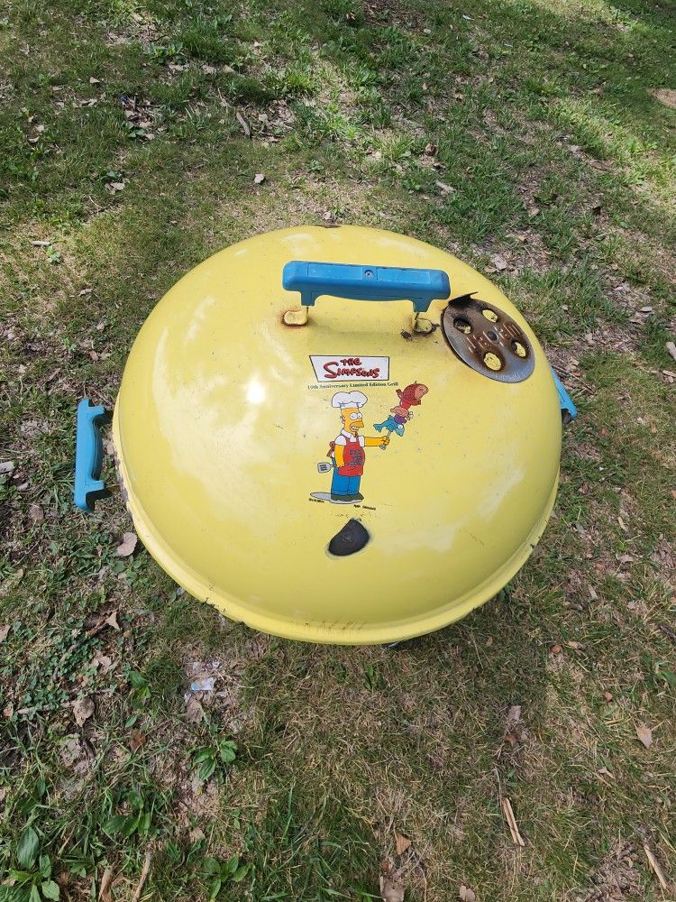 Simpson’s 10 Year Anniversary Special Edition Weber Grill