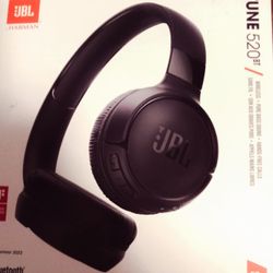 JBL Tune 520BT - Wireless On-Ear Headphones, Up to 57H Battery Life and Speed Charge, Lightweight,Speed Charge, Lightweight, Comfortable and Foldable 