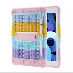 For iPad 10.2 9th 8th Pro 11" 5th 6th Case Pop Fidget Toys Push It Bubble Cover